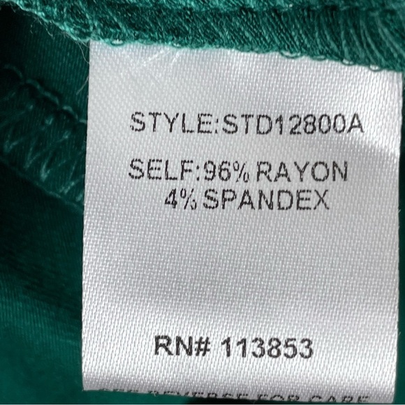 SugarLips Green Wrap Dress - Picture 11 of 12